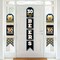 Big Dot of Happiness Cheers and Beers to 30 Years - Hanging Vertical Paper Door Banners - 30th Birthday Party Wall Decoration Kit - Indoor Door Decor